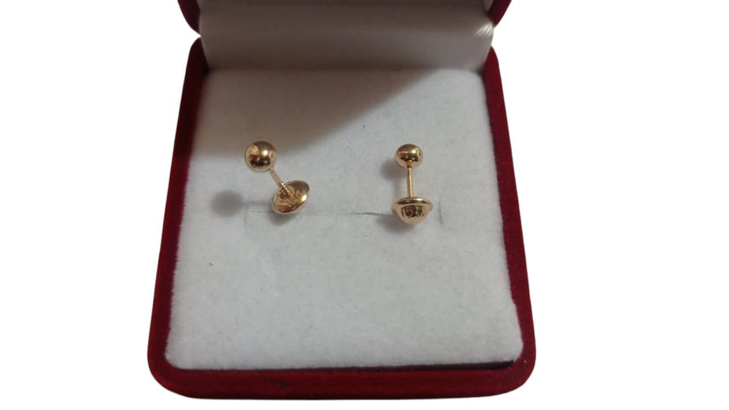 Topos Bola 18K en Oro Amarillo, la Elegancia que Mereces